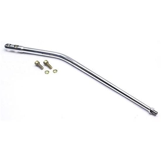 Lokar 16" Double Bend Chrome Shift Lever (Fits Tremec TKO Transmissions)