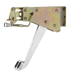 Lokar EFB-9001 Brushed Billet Aluminum Under Dash E-Brake Assembly