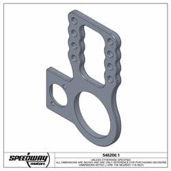 Aluminum Power Steering Box Mount With Fuel Shut-Off