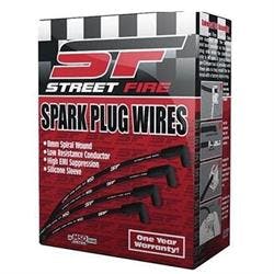 MSD 5541 Street-Fire Spark Plug Wires Set, Ford 302-351W HEI