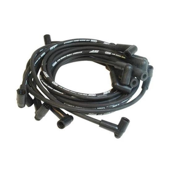 MSD 5554 StreetFire Spark Plug Wires Set, Small Block Chevy 350 HEI
