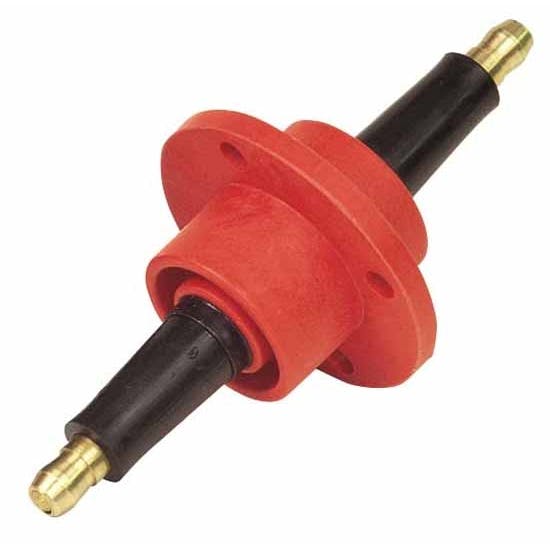 MSD 8211 Firewall Feed Thru, Red