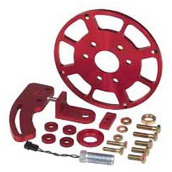 MSD 8615 Chevy Small Block 8 Inch Balancer Wheel Crank Trigger Kit