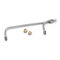 Mr Gasket 1575 Demon Carb Chrome Dual-Feed Fuel Line