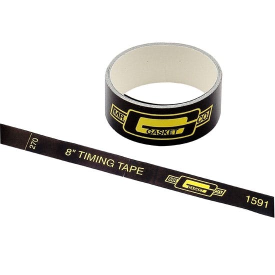 Mr Gasket 1591 Timing Tape, 8 Inch Balancer