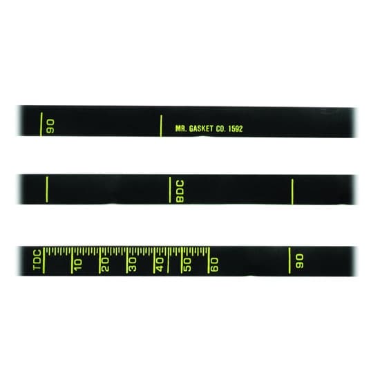 Mr Gasket 1592 Timing Tape, 6 Inch Balancer