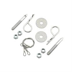 Mr Gasket 1619 Hood Pin Kits with Safety Pins, Oval Track