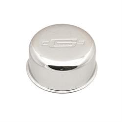 Mr Gasket 2057 Chrome Valve Cover Breather, Push On