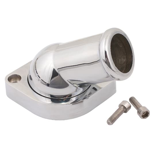 Mr Gasket 2670 Swivel Water Neck, Die-Cast Aluminum