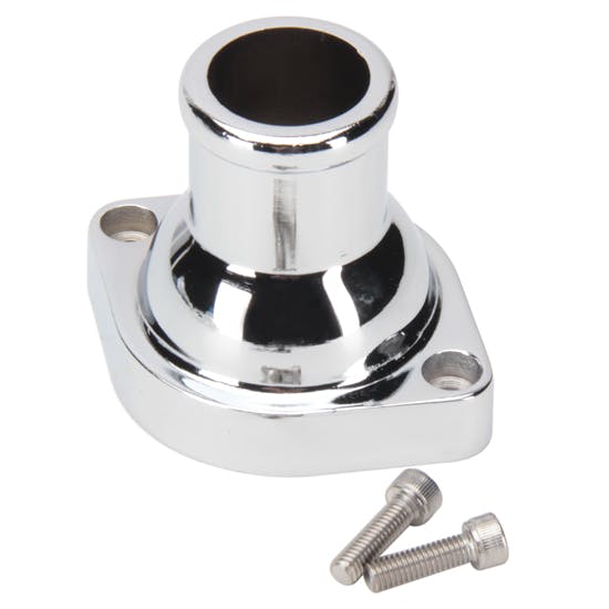 Mr Gasket 2671 Straight Outlet Water Neck, Die-Cast Aluminum