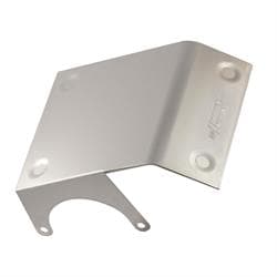 Mr Gasket 3678 Starter Heat Shield, 90 Degree, Aluminum