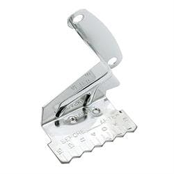 Mr Gasket 4593 Chrome Timing Tab, SBC, 8 Inch