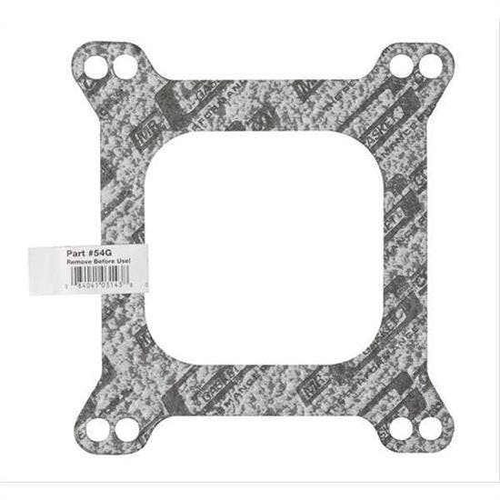 Mr Gasket 54G Carburetor Base Gasket, 4 Barrel, Open Center