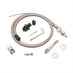 Mr Gasket 5657 Throttle Cable Kit, Stainless Steel Braided