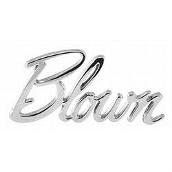 Blown Script Emblem