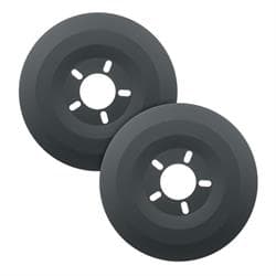 Mr Gasket 6905 Brake Dust Shield, 15 Inch Wheel