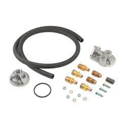 Mr Gasket 7682 Remote Oil Filter System, Single Filter