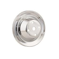 Mr Gasket 8826 Chrome Water Pump Pulley, 1965-66 SBF