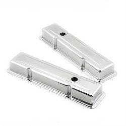 Mr Gasket 9800 Chrome Valve Covers, 1958-86 SBC, 283-400