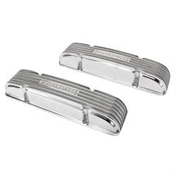 Offenhauser S/B Chevy Valve Covers, 55-59 Staggered, No Oil Fill Hole
