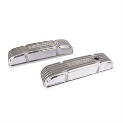 Offenhauser 4056 1960-86 S/B Chevy Valve Covers w/ Oil Fill Hole