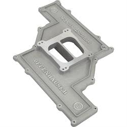Offenhauser 5901 Low Profile Intake Top, Single Quad, SBC