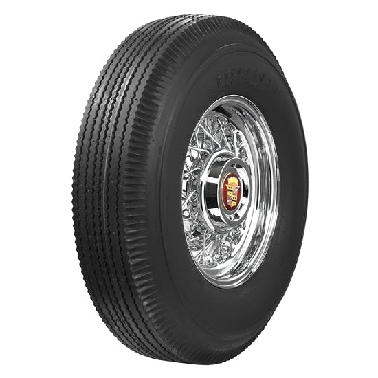 Firestone 579880 Vintage Blackwall Bias Ply Tire, 710-15