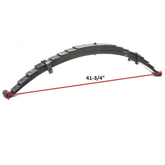 Posies Super Slide R36L 35-36 Ford Rear Leaf Spring-2-1/2 Drop