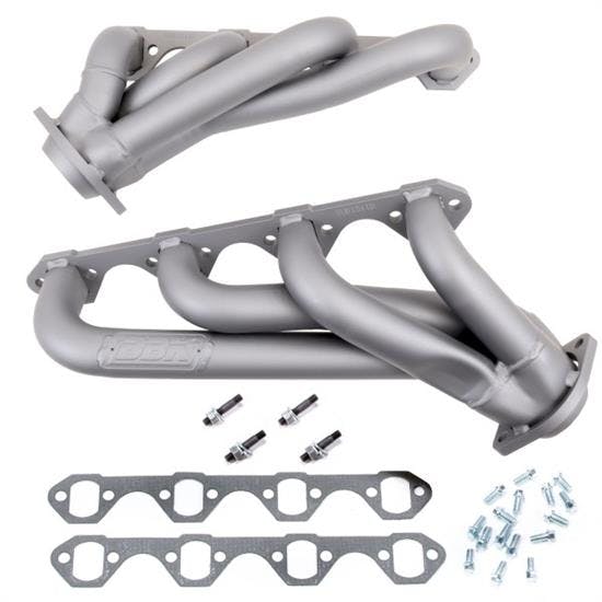 BBK 1511 79-93 Mustang 351 1-5/8 Shorty Headers, Titanium Ceramic