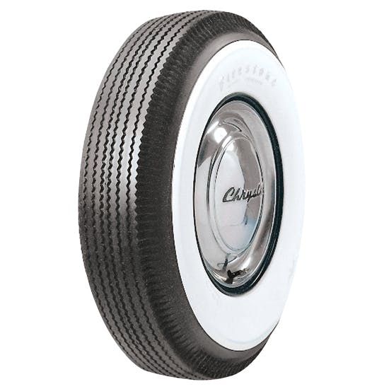 Firestone 613118 3-1/2 Inch Whitewall Bias Ply Tire, 820-15