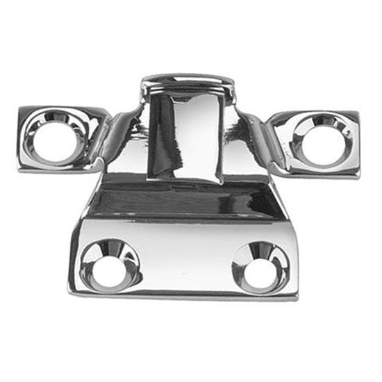 Hood Hold Down Clip, Bass, Chome Plated Finish, Fits Fod