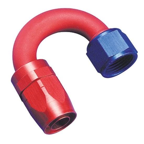 Aeroquip FBM4066 180 Hose End Coupler Fitting, Blue/Red, -16 AN
