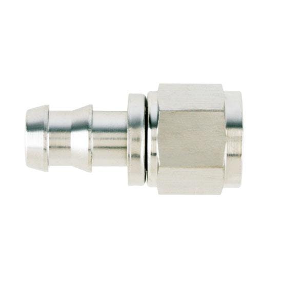 Aeroquip FCE1513 Nickel Straight Push-On Hose Socketless Fitting -8 AN
