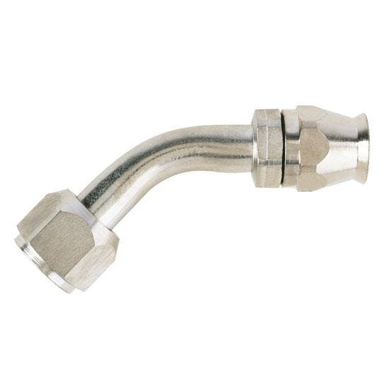 45 Degree Nickel Plated AC Fitting, -10 AN