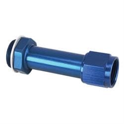 Aeroquip Blue -8 AN Female to 7/8-20 Alum Fitting-Holley/Demon Carb.