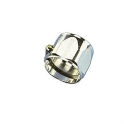 Tube Seal End, Chrome, -4 AN, 1/2 Inch I/D