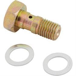 Steel 10MM x 1.25 Inch Brake Banjo Bolt