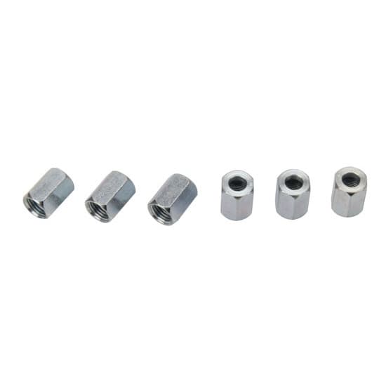Universal 3/16 PVF Coated Steel Brake Line Installation Kit,-3AN