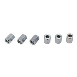 Steel AN3 Tube Nuts - 6/Bag