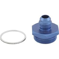 Carb Inlet Fitting Adapter, -6 AN to 1 Inch-20