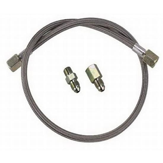 Braided Pressure Gauge Line Kit