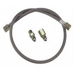Braided Pressure Gauge Line Kit
