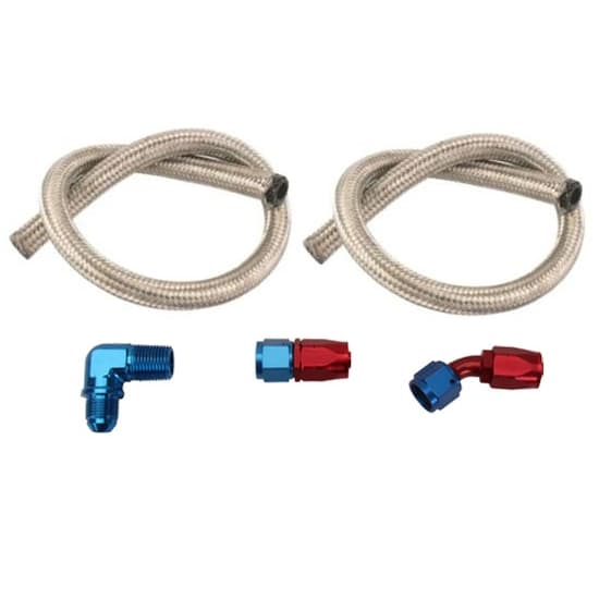 Speedway Edelbrock Mechanical Fuel Pump Fuel Line Kit