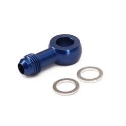 Edelbrock 640910 -6 AN Banjo Fitting, Civics w/o Fuel Pressure Damper