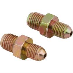 Male Brake Adapter Fitting, 7/16-24 Inverted Flare to -3 AN