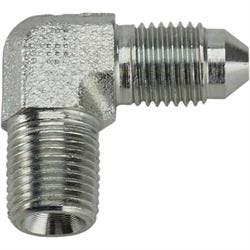 90 Degree -3 AN to 1/8 NPT Steel Adapter Fitting