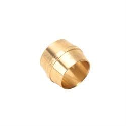 Air Suspension Brass Ferrule for Compression Fittings, 3/8 Inch