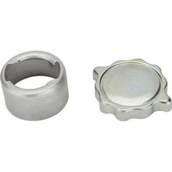 Speedway Aluminum Gas/Oil Tank Filler Neck with Twist-On Vented Cap