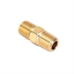 Air Suspension Brass Nipple Pipe Fitting, 1/4 Inch NPT