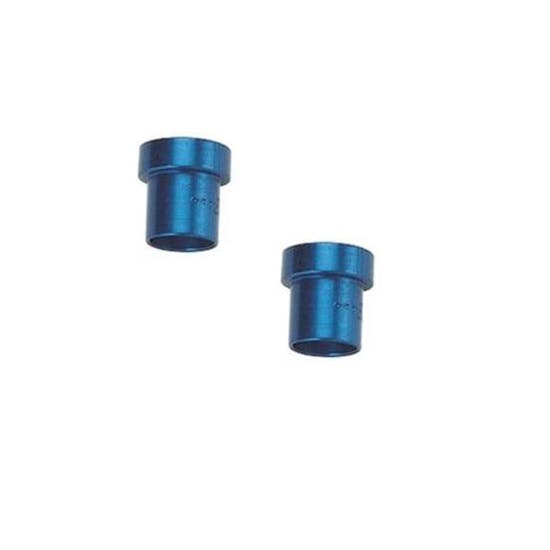 Aluminum Tube Nut Sleeve and Coupler, -6 AN 3/8 Inch, 2 Pair